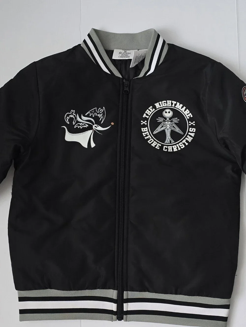 Black & White Kids Bomber Jacket